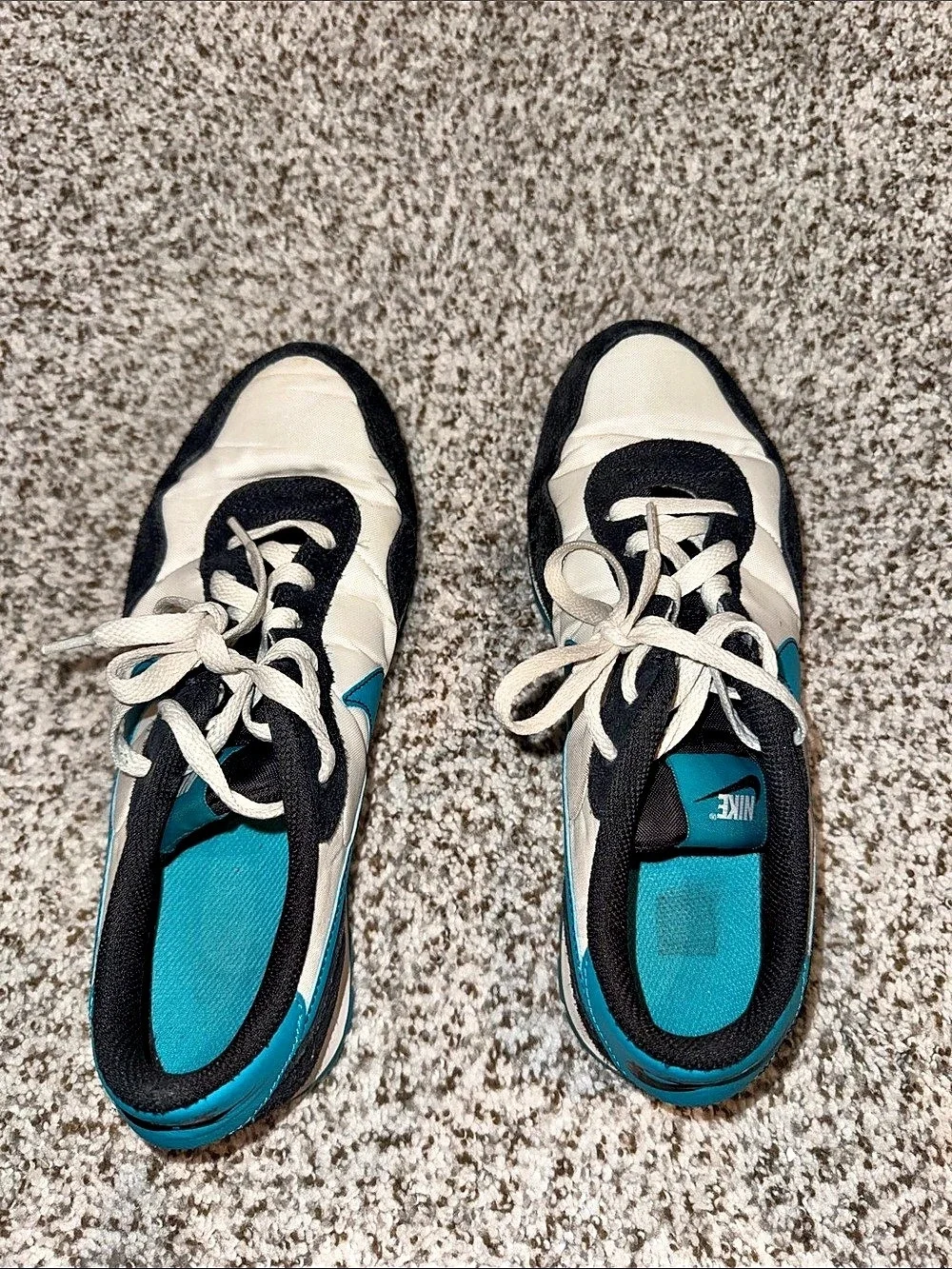 Nike Air Max 1 Women's Sneakers Black & Blue US 7Y